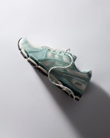 【2024年 10/21 発売】KITH Ronnie Fieg x ASICS GEL-KAYANO 12.1 "Light Sage" (キス ロニー・ファイグ アシックス ゲルカヤノ) [1203A675.100]