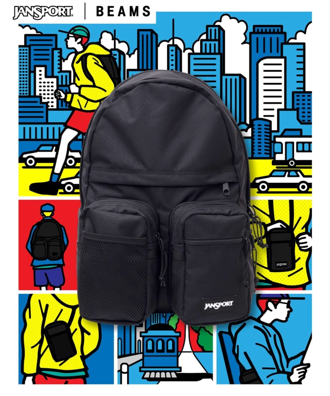 2024年 10月下旬 発売！JANSPORT × BEAMS 別注 “Bags Pack” (ジャンスポーツ ビームス)