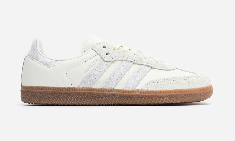 【2024年 8/7 & 9/13 発売】Naked x adidas Originals SAMBA OG “Silvery Daisy” (ネイキッド アディダス オリジナルス サンバ) [JI3993]