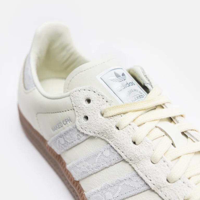 【2024年 8/7 & 9/13 発売】Naked x adidas Originals SAMBA OG “Silvery Daisy” (ネイキッド アディダス オリジナルス サンバ) [JI3993]