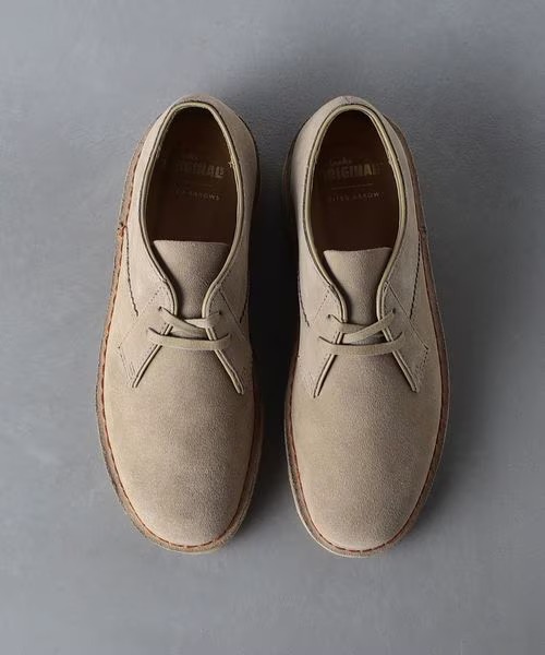 UNITED ARROWS × Clarks 別注 デザートカーンが2024年 9月中旬 発売 (ユナイテッドアローズ クラークス Desert Khan)