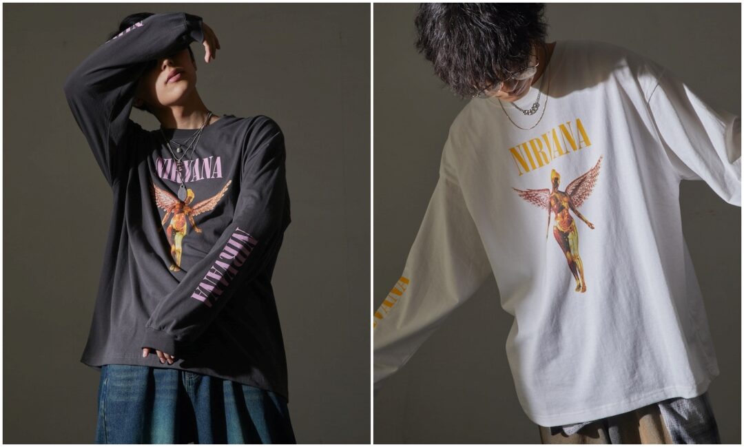 PUBLUXからオールシーズン着れるNIRVANA IN UTERO ロンTEEが2024年 9月下旬 発売 (パブリュクス ニルヴァーナ)