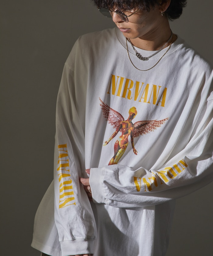 PUBLUXからオールシーズン着れるNIRVANA IN UTERO ロンTEEが2024年 9月下旬 発売 (パブリュクス ニルヴァーナ)