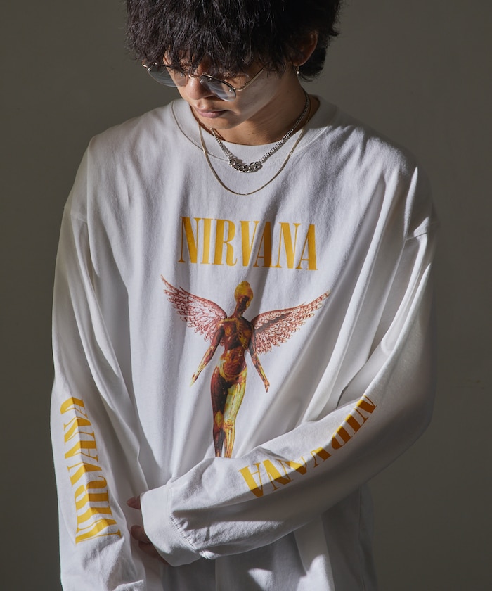 PUBLUXからオールシーズン着れるNIRVANA IN UTERO ロンTEEが2024年 9月下旬 発売 (パブリュクス ニルヴァーナ)