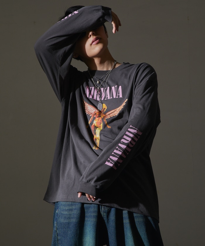 PUBLUXからオールシーズン着れるNIRVANA IN UTERO ロンTEEが2024年 9月下旬 発売 (パブリュクス ニルヴァーナ)