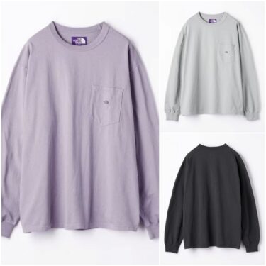 【2024年 9月中旬 発売】THE NORTH FACE PURPLE LABEL × monkey time 7オンス ロングスリーブ Tシャツ (ザ・ノース・フェイス パープルレーベル モンキータイム)