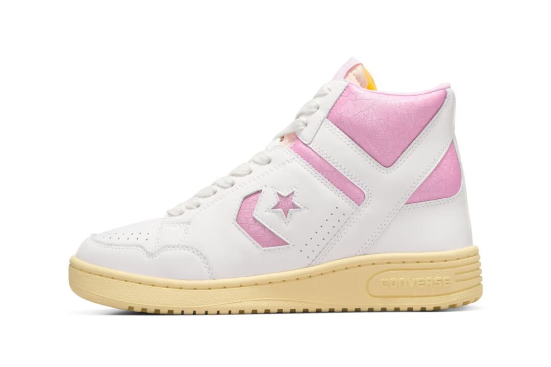 【2024年 8/15 発売】Shai Gilgeous-Alexander x CONVERSE WEAPON LEATHER “White/Pink” (シェイ・ギルジアス・アレクサンダー コンバース ウエポン “ホワイト/ピンク”) [A13355C]