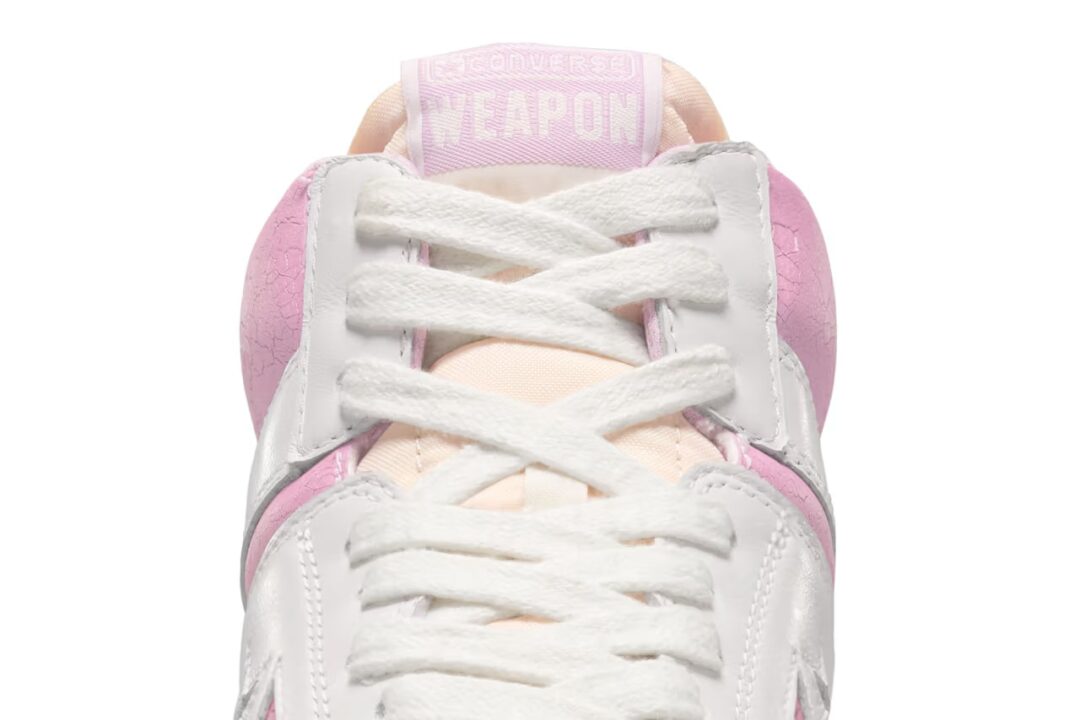 【2024年 8/15 発売】Shai Gilgeous-Alexander x CONVERSE WEAPON LEATHER “White/Pink” (シェイ・ギルジアス・アレクサンダー コンバース ウエポン “ホワイト/ピンク”) [A13355C]