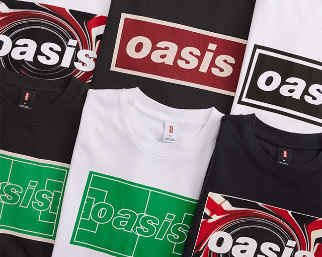 レジェンド「Oasis/オアシス」の復活を記念し「Levi's Band Tee Collection」が2024年 8/26 & 8/27 発売 (Levi’s)