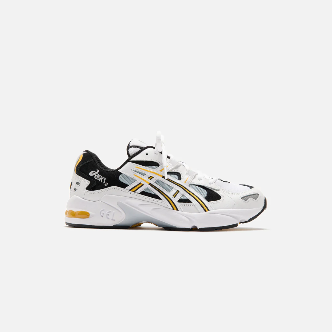 KITH 限定！ASICS GEL-KAYANO 5 OG “White/Saffron” “White/Black” (キス アシックス ゲルカヤノ) [AI1201B042.101/AI1201B043.100]