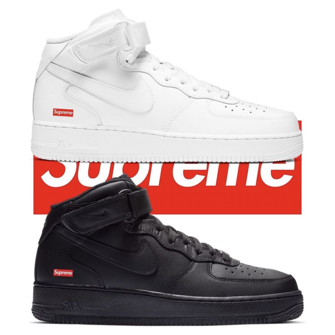 【2024年 8/31 発売】SUPREME × NIKE AIR FORCE 1 MID (シュプリーム ナイキ エア フォース 1 ミッド) [FZ8784-001/FZ8784-100]