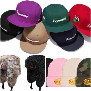 【シュプリーム/SUPREME】”ハット/キャップ” “HATS CAPS” まとめ 2024 FALL/WINTER コレクション (2024年 秋冬)