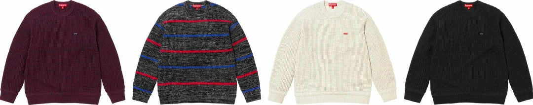 【シュプリーム/SUPREME】”トップス/セーター” “TOPS/SWEATERS” まとめ 2024 FALL/WINTER コレクション (2024年 秋冬)