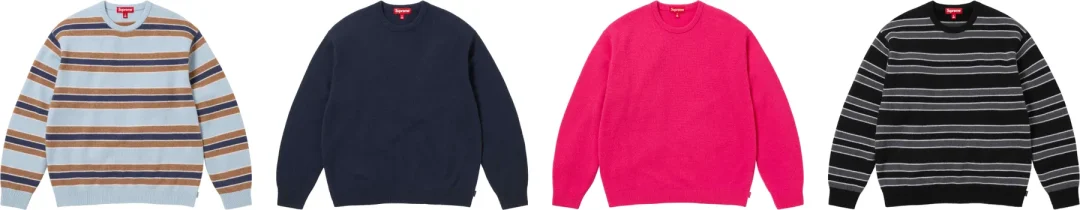 【シュプリーム/SUPREME】”トップス/セーター” “TOPS/SWEATERS” まとめ 2024 FALL/WINTER コレクション (2024年 秋冬)