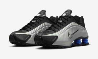 【国内 2024年 10/1 発売】NIKE SHOX R4 “Black/Metallic Silver/Racer Blue” (ナイキ ショックス “ブラック/シルバー/ブルー”) [AR3565-006]