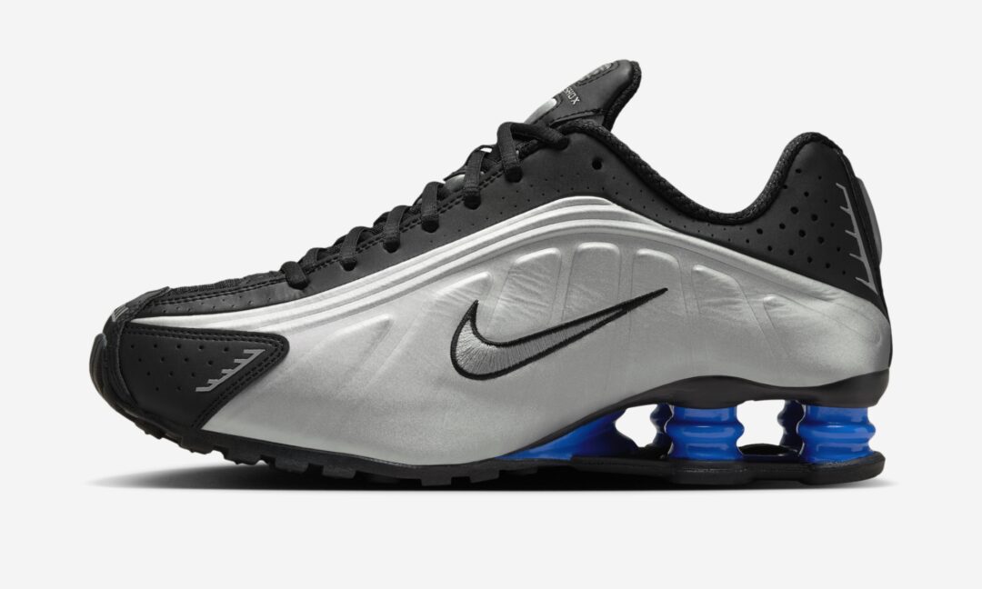 【国内 2024年 10/1 発売】NIKE SHOX R4 “Black/Metallic Silver/Racer Blue” (ナイキ ショックス “ブラック/シルバー/ブルー”) [AR3565-006]