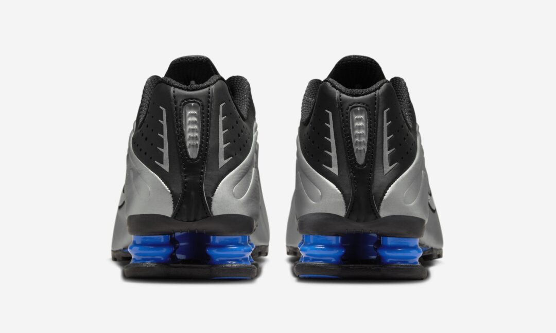 【国内 2024年 10/1 発売】NIKE SHOX R4 “Black/Metallic Silver/Racer Blue” (ナイキ ショックス “ブラック/シルバー/ブルー”) [AR3565-006]