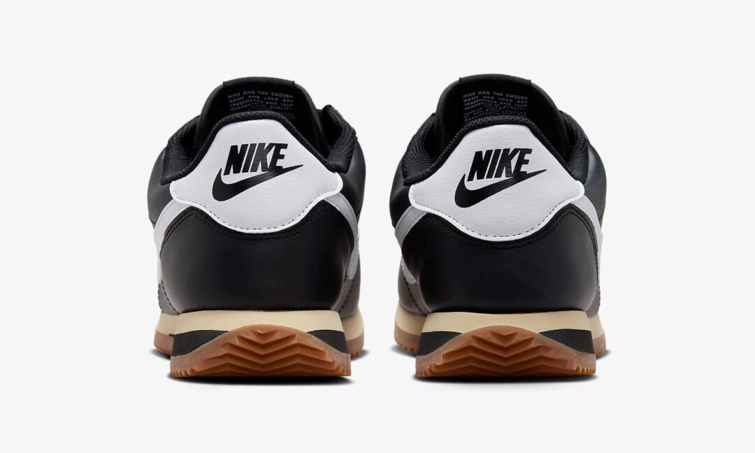 【2024年 9/28 発売】NIKE CORTEZ LEATHER “Black/Gum Medium Brown” (ナイキ コルテッツ レザー “ブラック/ガムミディアムブラウン”) [DM4044-002]