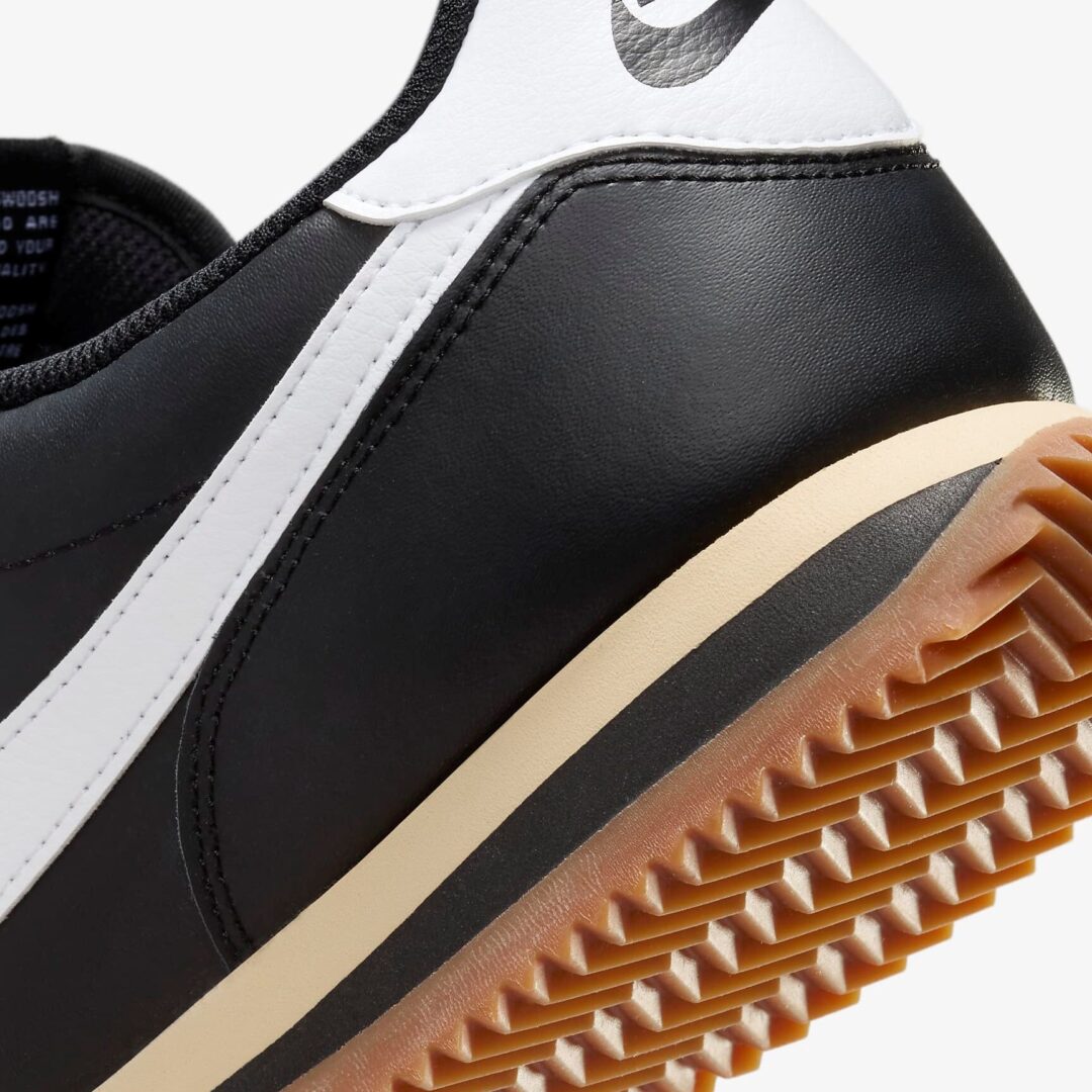 【2024年 9/28 発売】NIKE CORTEZ LEATHER “Black/Gum Medium Brown” (ナイキ コルテッツ レザー “ブラック/ガムミディアムブラウン”) [DM4044-002]