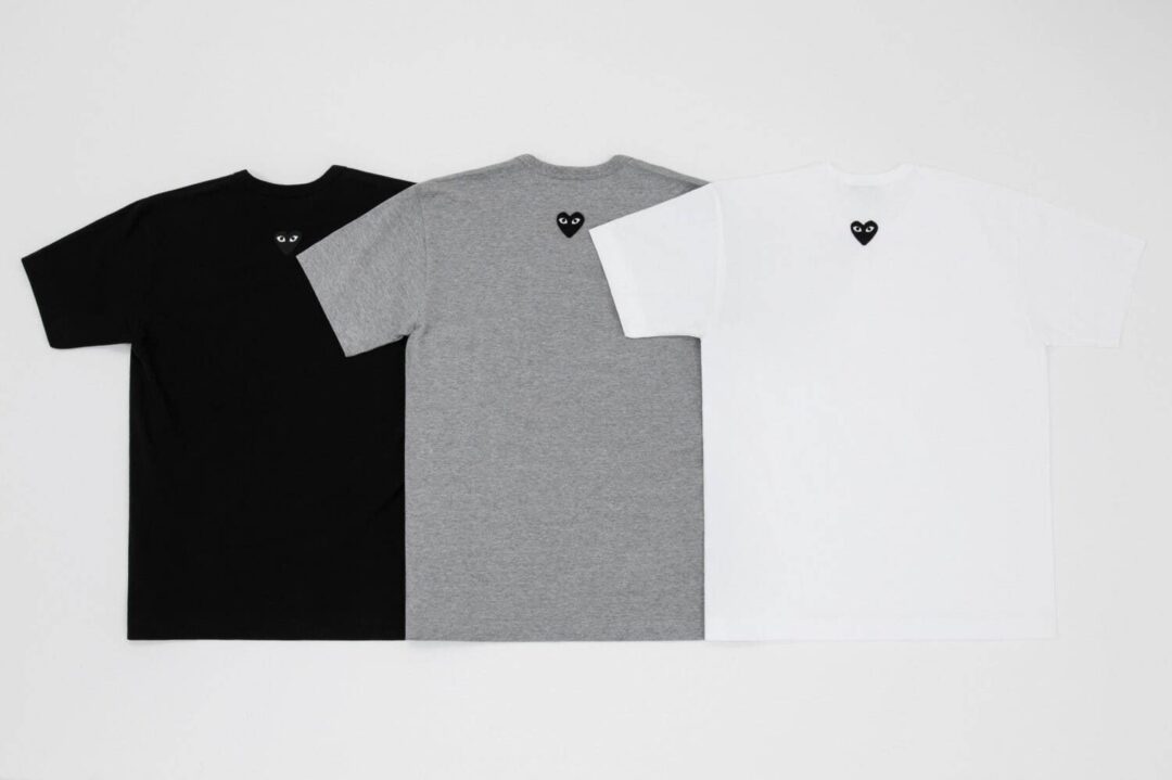 PLAY COMME des GARCONS ハートエンブレムのTEE & フーディが2024年 9/6 発売 (プレイ・コム デ ギャルソン)