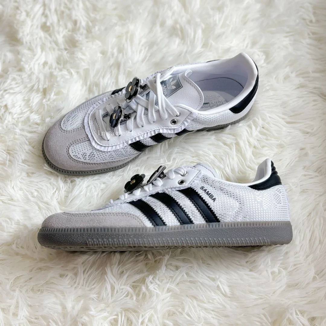 【2024年 発売】adidas Originals SAMBA OG “Lace Flower/White” (アディダス オリジナルス サンバ OG “レースフラワー/ホワイト”) [IH3371]