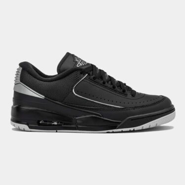 【2024年 9/13 発売】NIKE AIR JORDAN 2/3 LOW RETRO “Black/Metallic Silver” (ナイキ エア ジョーダン ロー レトロ “ブラック/メタリックシルバー”) [FD0383-001]