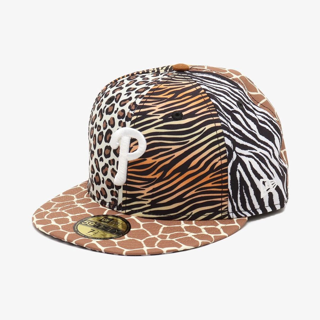 アニマルパターンをコラージュしたエクスクルーシブモデル「New Era × MLB × atmos “Mixed Animal Collection」が2024年 9/14 発売 (ニューエラ アムエルビー アトモス “ミックス アニマル コレクション”)