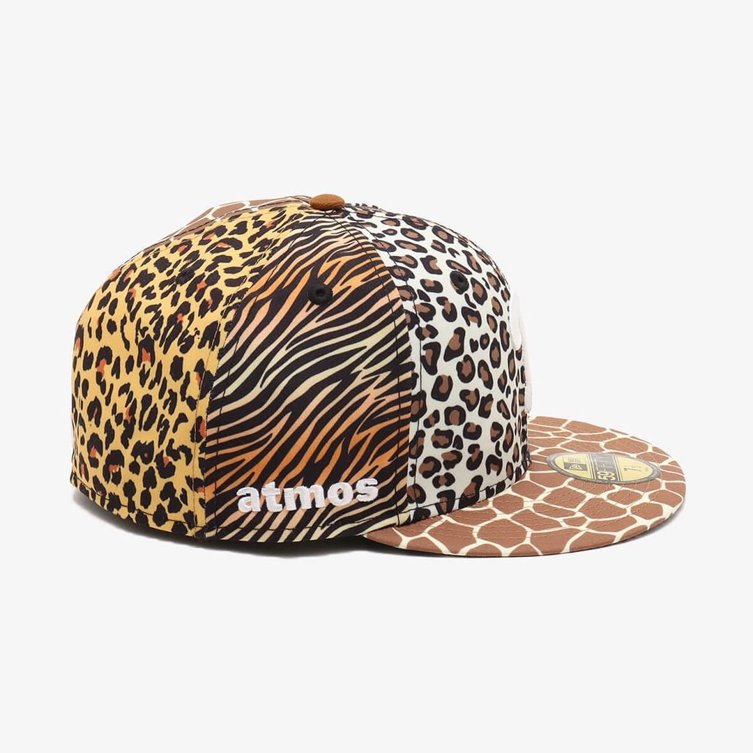 アニマルパターンをコラージュしたエクスクルーシブモデル「New Era × MLB × atmos “Mixed Animal Collection」が2024年 9/14 発売 (ニューエラ アムエルビー アトモス “ミックス アニマル コレクション”)