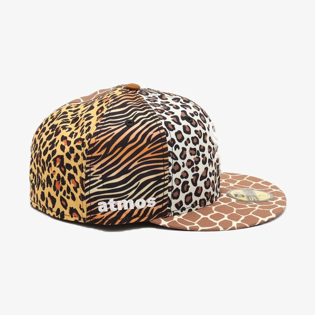 アニマルパターンをコラージュしたエクスクルーシブモデル「New Era × MLB × atmos “Mixed Animal Collection」が2024年 9/14 発売 (ニューエラ アムエルビー アトモス “ミックス アニマル コレクション”)