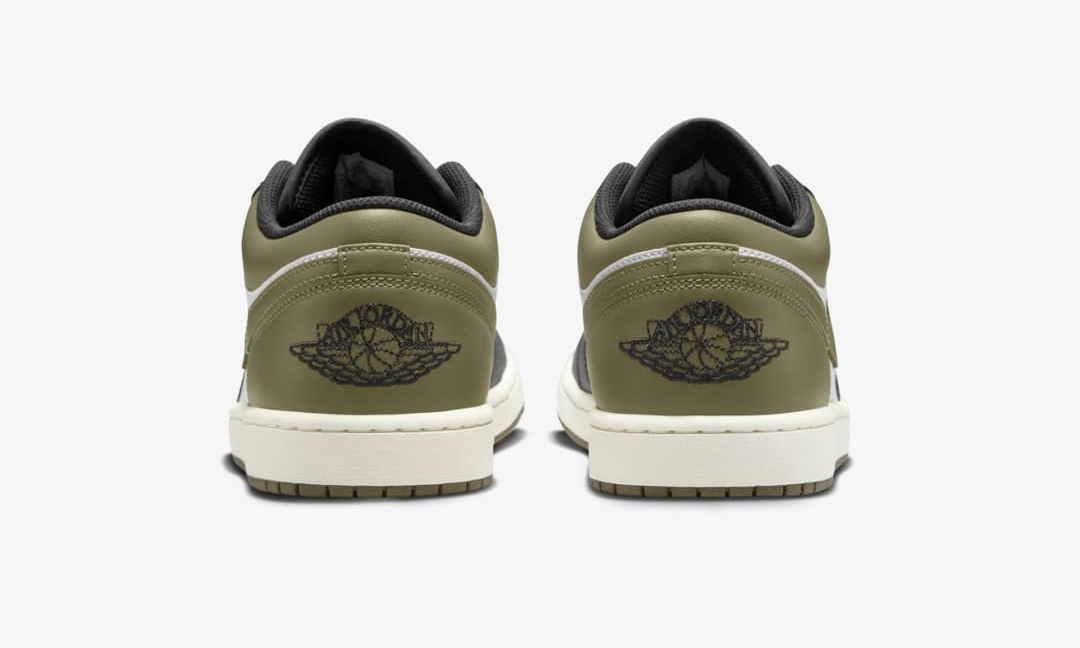 【2024年 9/14 発売】ナイキ エア ジョーダン 1 ロー ”ブラック/ミディアムオリーブ” (NIKE AIR JORDAN 1 LOW “Black/Medium Olive”) [553558-092]