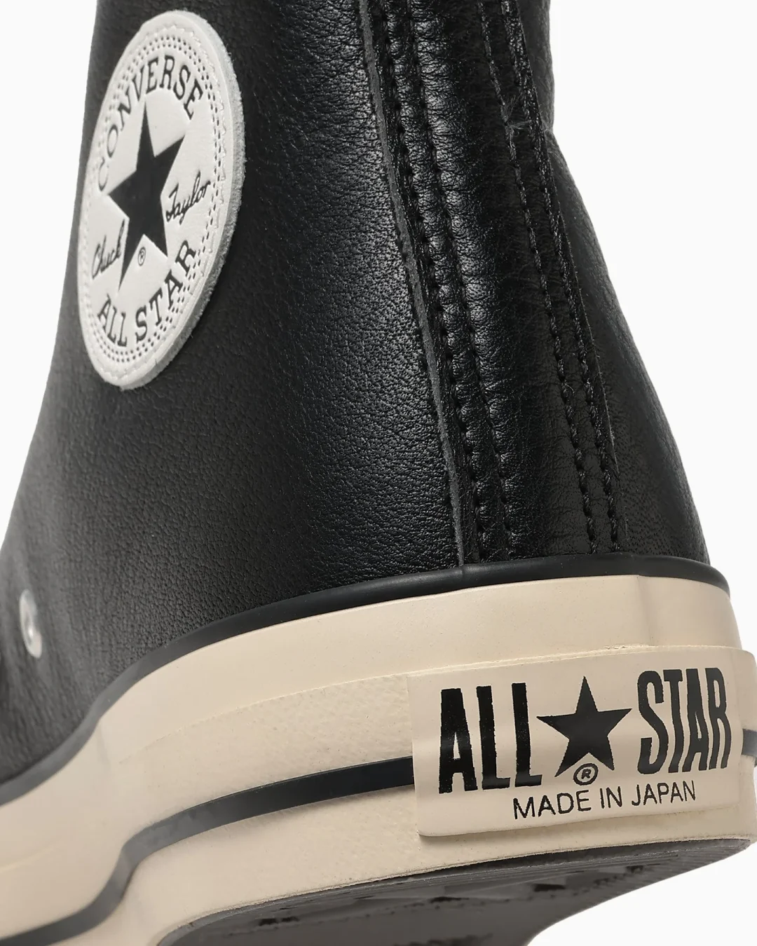 【2024年 9/17 発売】日本国旗をイメージした CONVERSE LEATHER ALL STAR J HI (コンバース レザー オールスター)