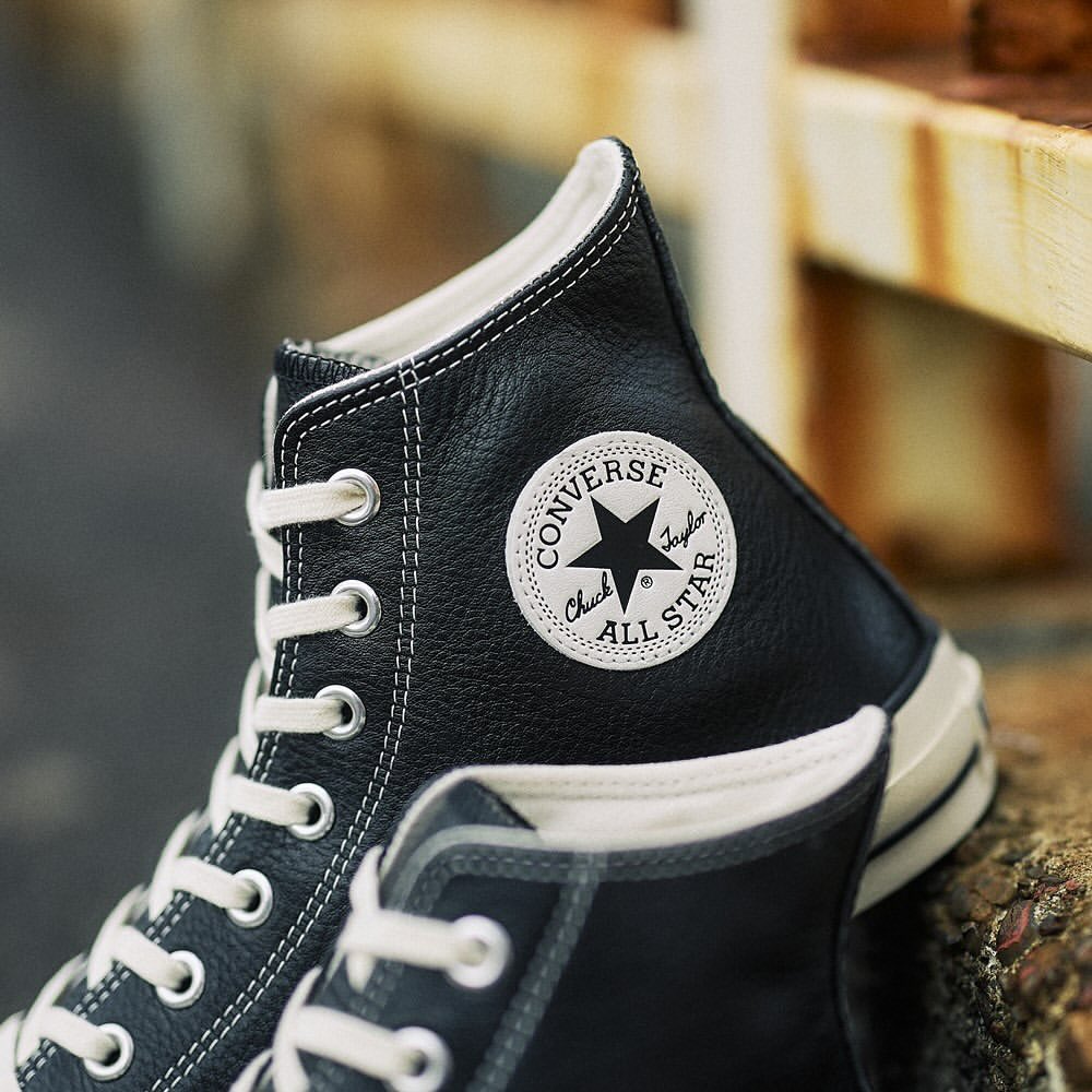 【2024年 9/17 発売】日本国旗をイメージした CONVERSE LEATHER ALL STAR J HI (コンバース レザー オールスター)