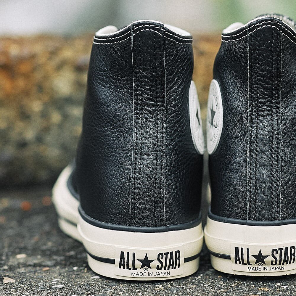 【2024年 9/17 発売】日本国旗をイメージした CONVERSE LEATHER ALL STAR J HI (コンバース レザー オールスター)