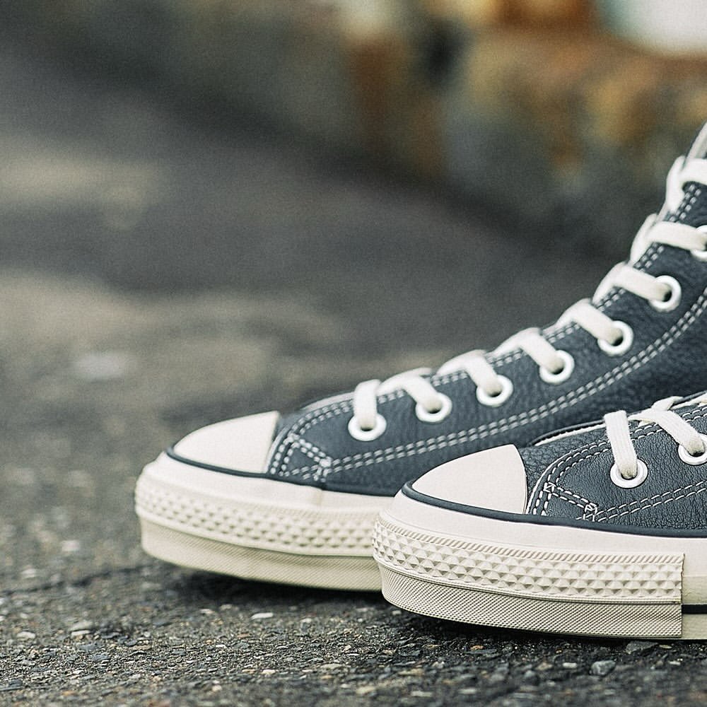 【2024年 9/17 発売】日本国旗をイメージした CONVERSE LEATHER ALL STAR J HI (コンバース レザー オールスター)