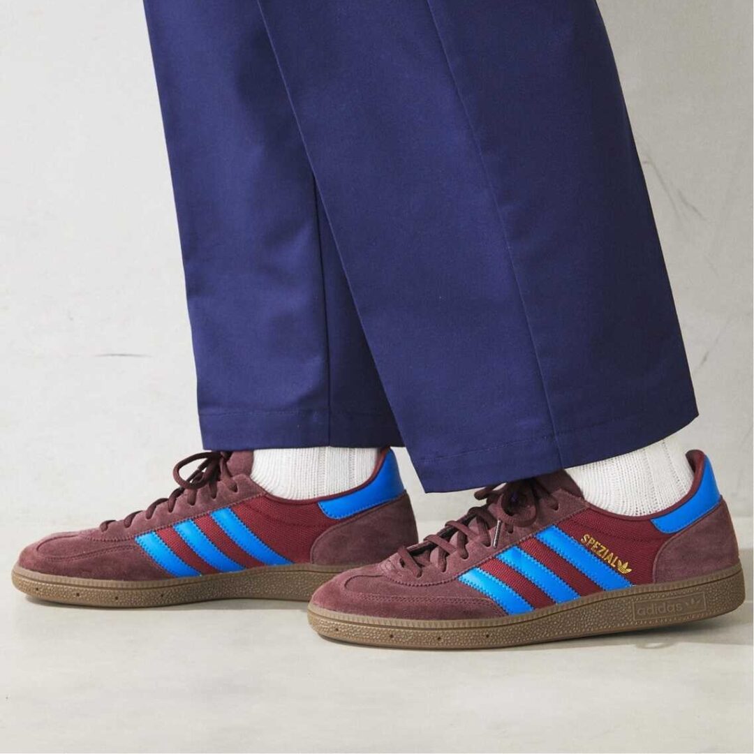 【2024年 9月中旬 発売】adidas Originals HANDBALL SPEZIAL “Night Red/Blue” (アディダス オリジナルス ハンドボール スペツィアル “ナイトレッド/ブルー”) [IF9530]