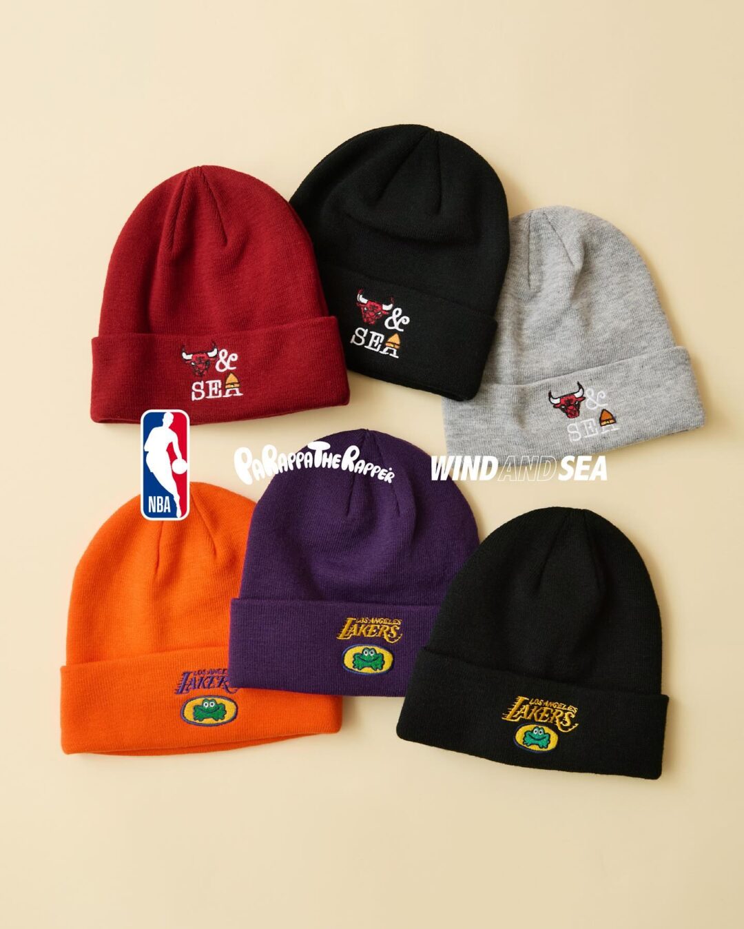 WIND AND SEA × パラッパラッパー × NBA コラボが2024年 近日発売 (ウィンダンシー PARAPPA THE RAPPER エヌビーエー)