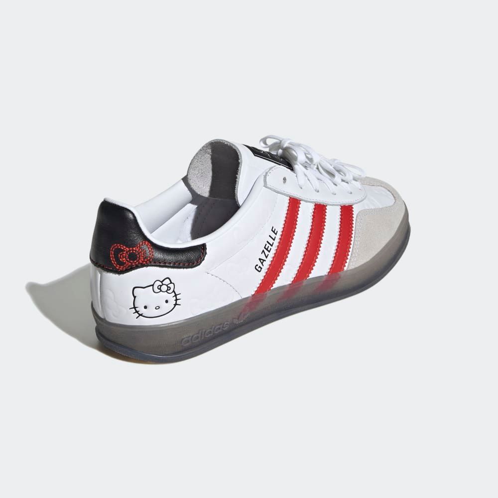 【2024年 10/1 発売】HELLO KITTY x adidas Originals GAZELLE INDOOR “White/Red/Core Black” (ハローキティ キティちゃん アディダス オリジナルス ガゼル インドア “ホワイト/レッド/ブラック”) [II0013]