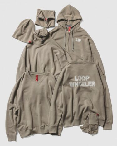 LOOPWHEELER × BEAMS JAPAN “CEMENT COLLECTION”が2024年 10/5 発売 (ループウィラー ビームス ジャパン “セメント コレクション”)