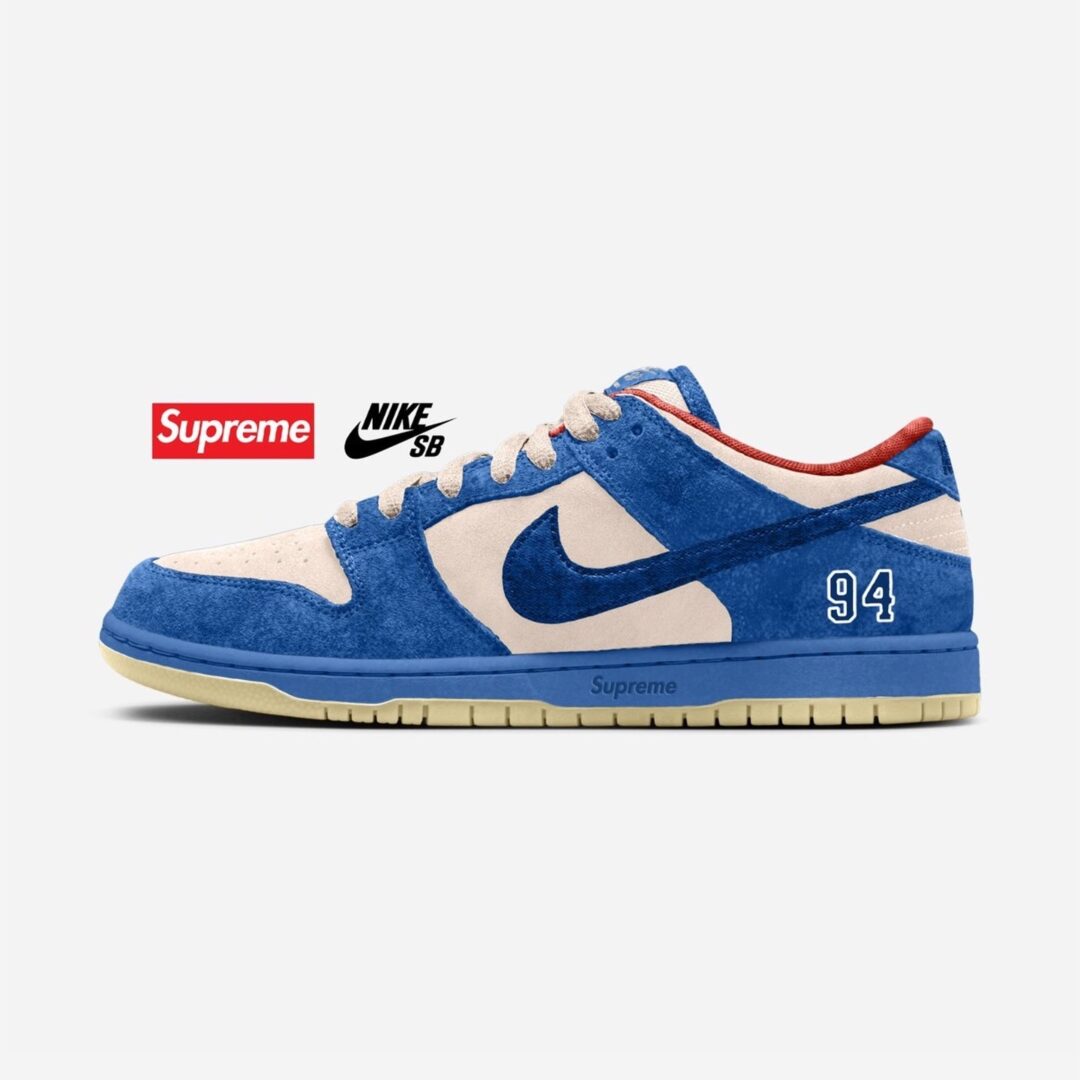 【2025年 3月 発売予定】SUPREME × NIKE SB DUNK LOW PRO OG QS (シュプリーム ナイキ SB ダンク ロー プロ OG QS) [HQ8487-001/HQ8487-100/HQ8487-400]