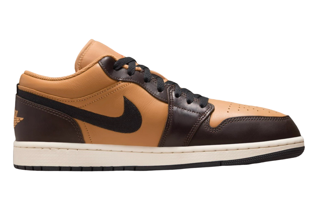 【2024年 9/13 発売】NIKE AIR JORDAN 1 LOW “Flax/Baroque Brown” (ナイキ エア ジョーダン 1 ロー “フラックス/バロックブラウン”) [HQ3603-201]