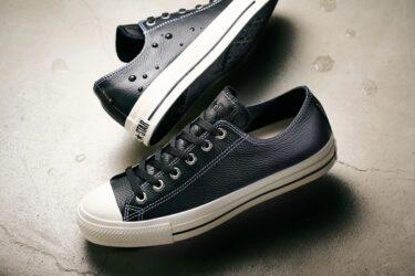 【2024年 9/20 発売】ECCOレザー社が開発した「DriTan」レザーを使用した CONVERSE LEATHER ALL STAR (R) GORE-TEX OX (コンバース レザー オールスター ゴアテックス)