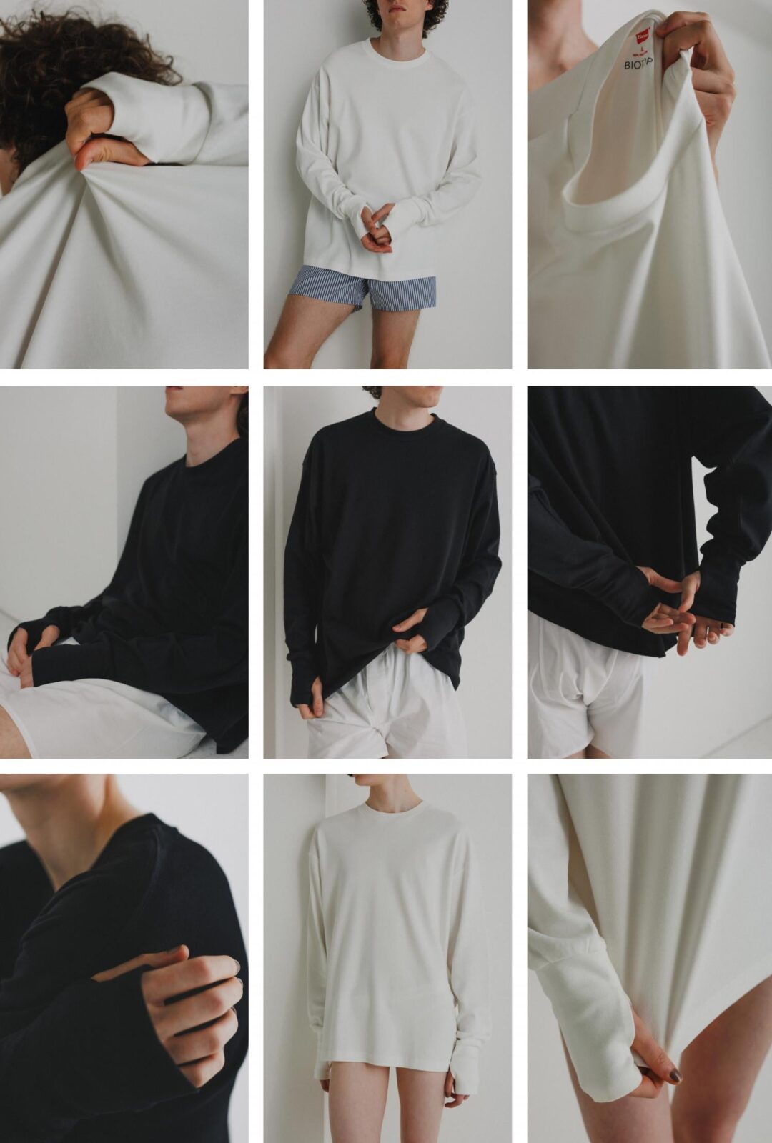 Hanes for BIOTOP 2024 AW “Comfort Crew Neck Pullover with Thumbhole”が10/4 発売 (ヘインズ ビオトープ クルーネックプルオーバー)