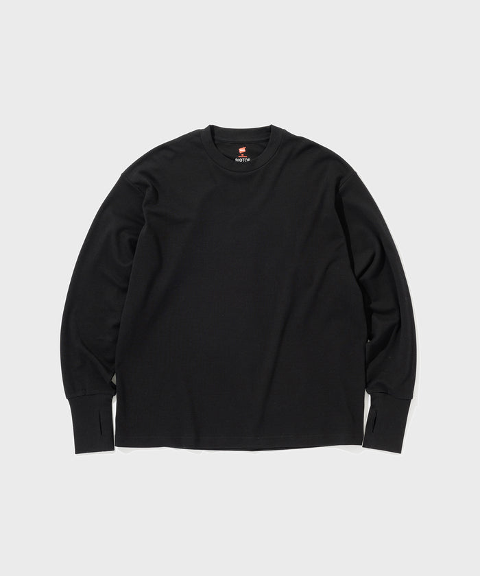 Hanes for BIOTOP 2024 AW “Comfort Crew Neck Pullover with Thumbhole”が10/4 発売 (ヘインズ ビオトープ クルーネックプルオーバー)