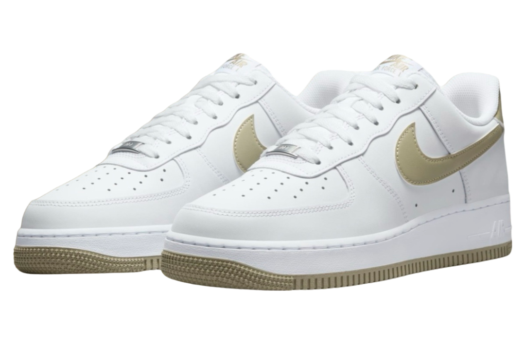 【2024年 10/5 発売予定】NIKE AIR FORCE 1 LOW "White/Neutral Olive” (ナイキ エア フォース 1 ロー "ホワイト/ニュートラルオリーブ”) [FJ4146-110]