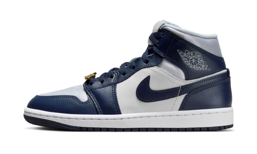 【2024年末 発売予定】NIKE AIR JORDAN 1 MID “Football Grey/Midnight Navy” (ナイキ ジョーダン 1 ミッド “フットボールグレー/ミッドナイトネイビー”) [FZ8777-044]