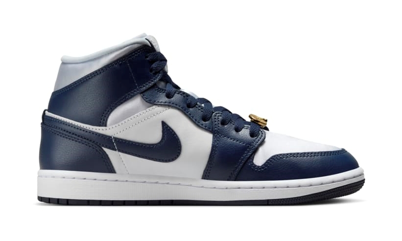 【2024年末 発売予定】NIKE AIR JORDAN 1 MID “Football Grey/Midnight Navy” (ナイキ ジョーダン 1 ミッド “フットボールグレー/ミッドナイトネイビー”) [FZ8777-044]