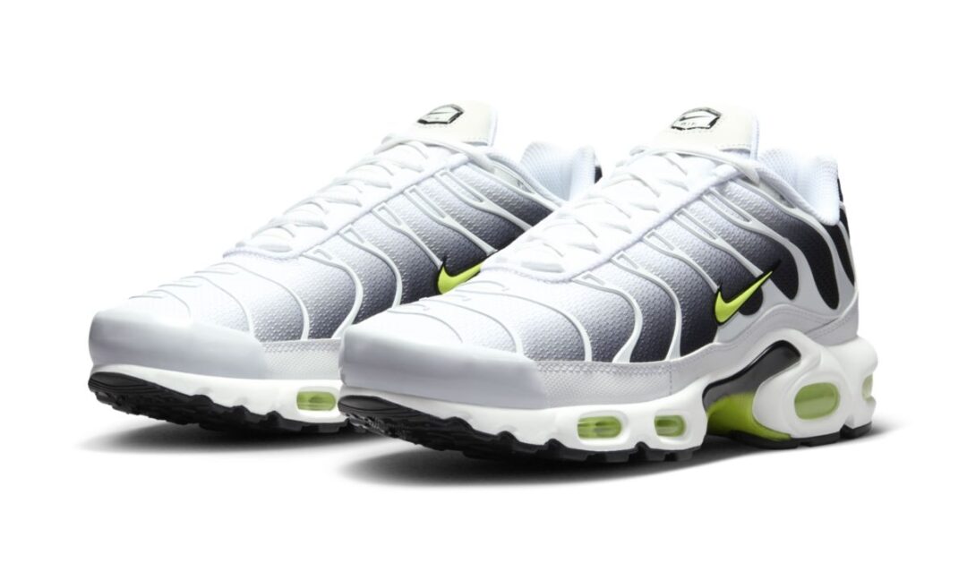 【2024年 9/18 発売】NIKE AIR MAX PLUS “White/Black/Volt” (ナイキ エア マックス プラス “ホワイト/ブラック/ボルト”) [DM0032-103]