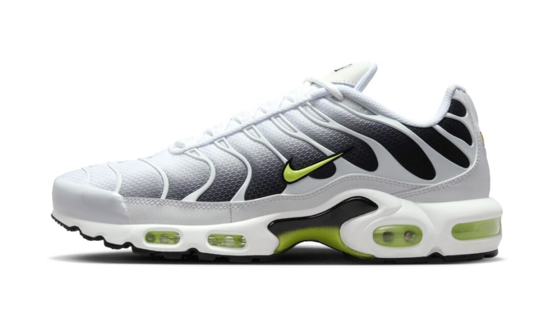 【2024年 9/18 発売】NIKE AIR MAX PLUS “White/Black/Volt” (ナイキ エア マックス プラス “ホワイト/ブラック/ボルト”) [DM0032-103]