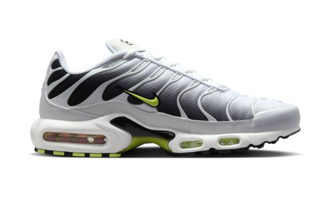 【2024年 9/18 発売】NIKE AIR MAX PLUS “White/Black/Volt” (ナイキ エア マックス プラス “ホワイト/ブラック/ボルト”) [DM0032-103]