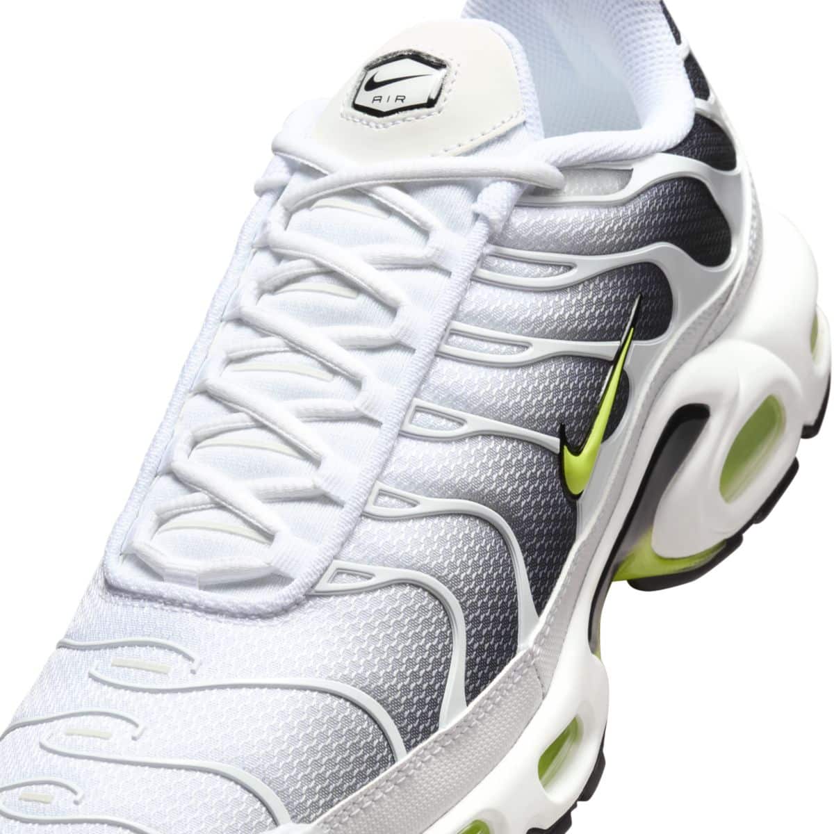 【2024年 9/18 発売】NIKE AIR MAX PLUS “White/Black/Volt” (ナイキ エア マックス プラス “ホワイト/ブラック/ボルト”) [DM0032-103]